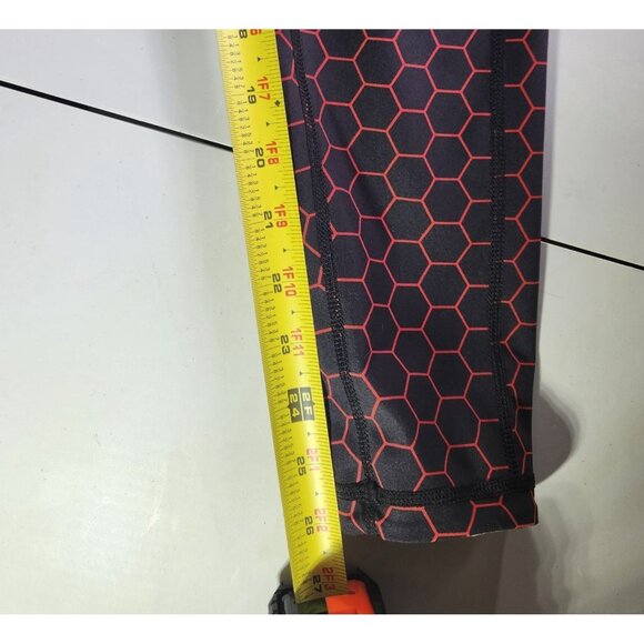 CVG Womens reversible Camo & Honeycomb Leggings High Waist & Pockets workout med - Picture 6 of 6